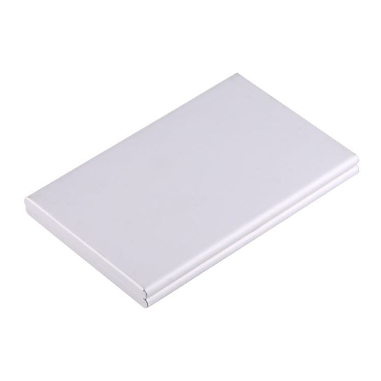 11 in 1 Memory Card Aluminum Alloy Protective Case Box for 4 SD + 10 Mini SD Cards(Silver)