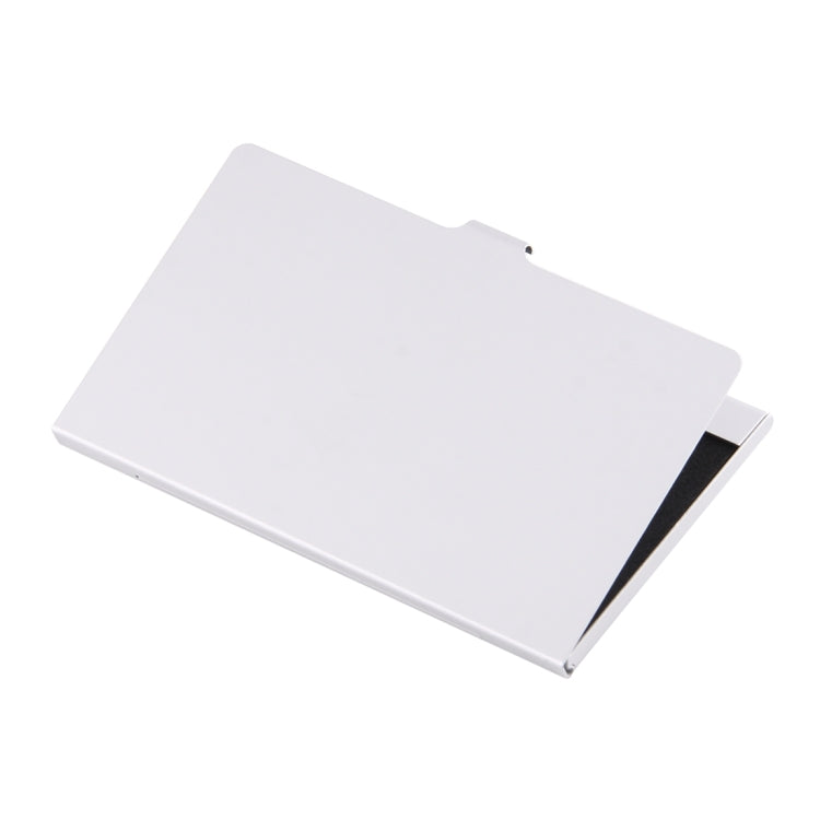 5 in 1 Memory Card Aluminum Alloy Protective Case Box for SD + 3 TF + Mini SD Cards(Silver)