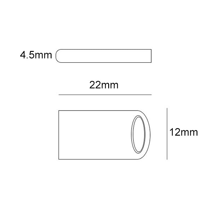 Zsuit 16GB USB 3.0 Mini Metal Ring Shape USB Flash Disk