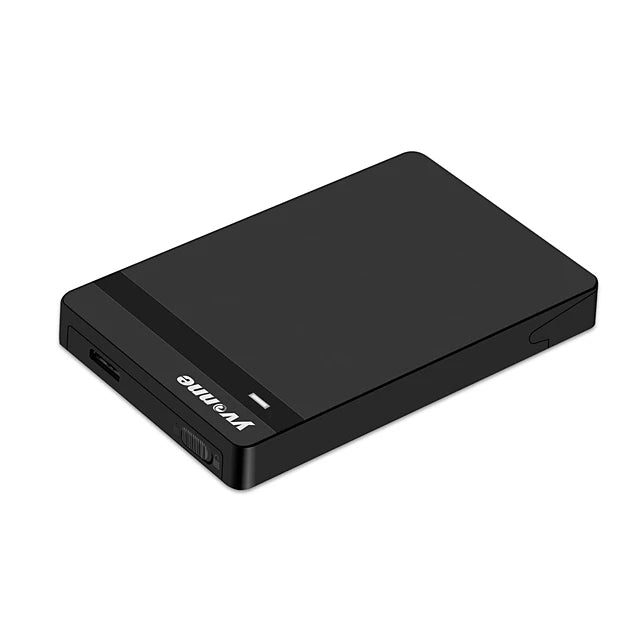 Yvonne HD213 2.5 inch USB 3.0 Mobile Hard Disk Box Mechanical SSD Solid State Enclosure (Black)