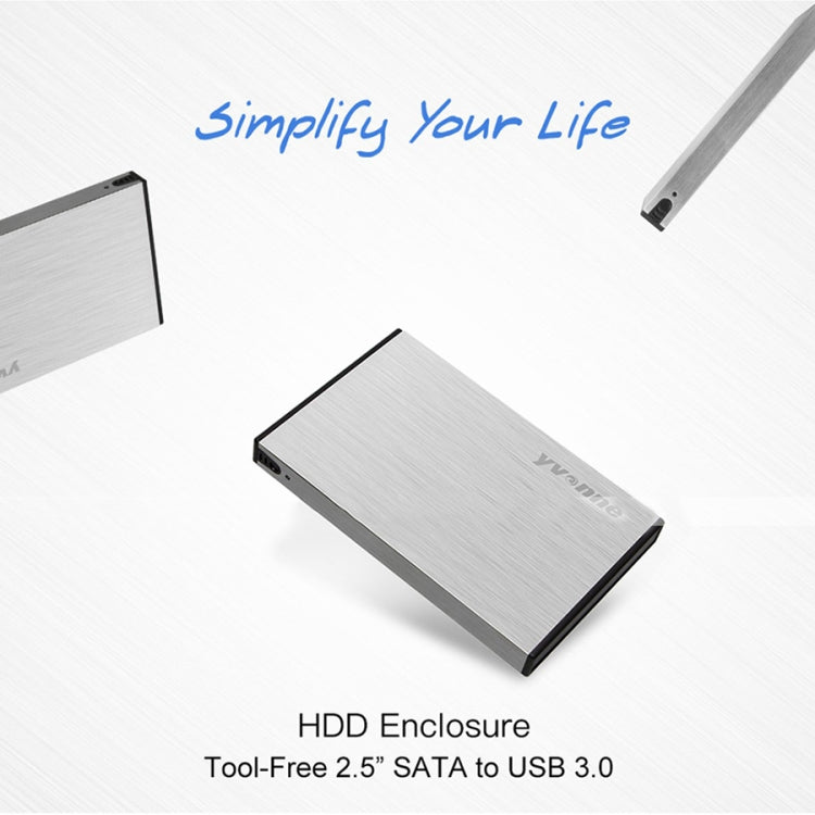 Yvonne HD218 2.5 inch USB 3.0 Mobile Hard Disk Box Mechanical SSD Solid State Enclosure
