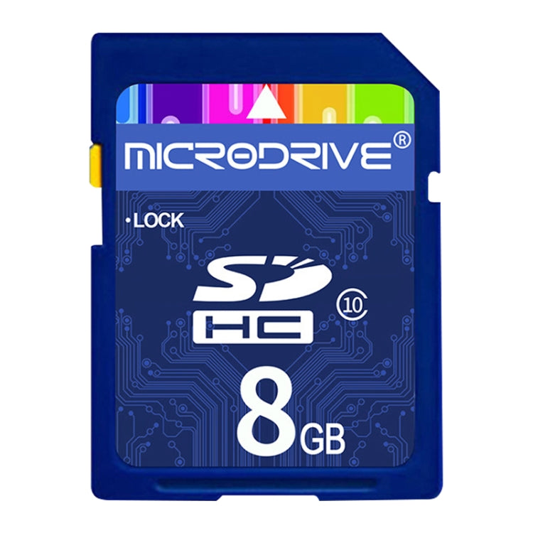 Microdrive 8GB High Speed Class 10 SD Memory Card for All Digital Devices with SD Card Slot