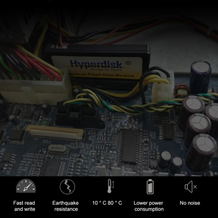 HyperDisk DOM 2GB MLC IDE-40pin Industrial Flash Disk Module SSD for Desktop PC