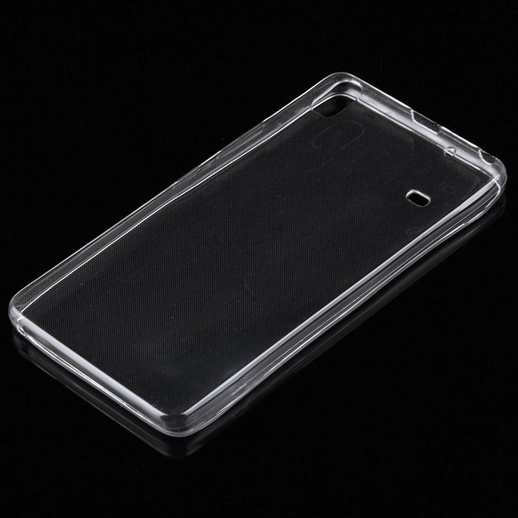 2 in 1 for Lenovo A7600-M (S-MPH-0840) / S8 Transparent Soft TPU Protective Case + Tempered Glass Screen Film