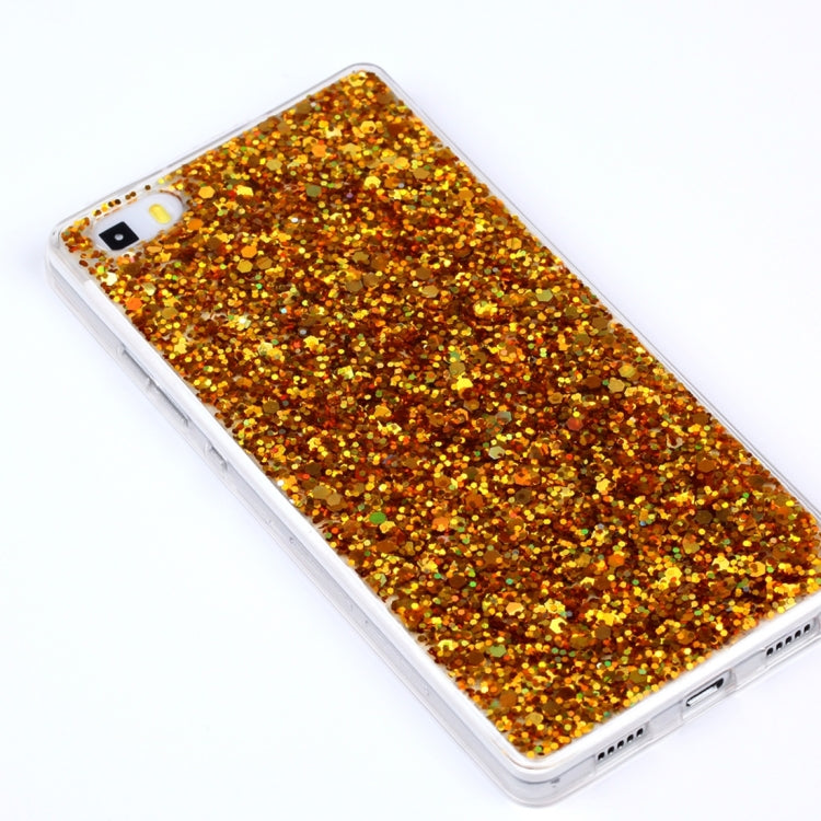 For Huawei P8 Lite Glitter Powder Soft TPU Protective Case