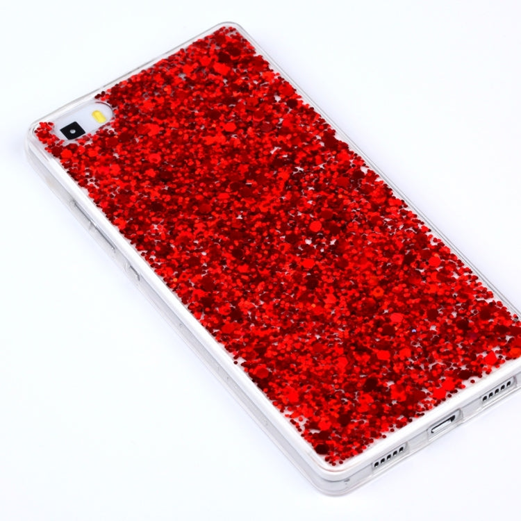 For Huawei P8 Lite Glitter Powder Soft TPU Protective Case