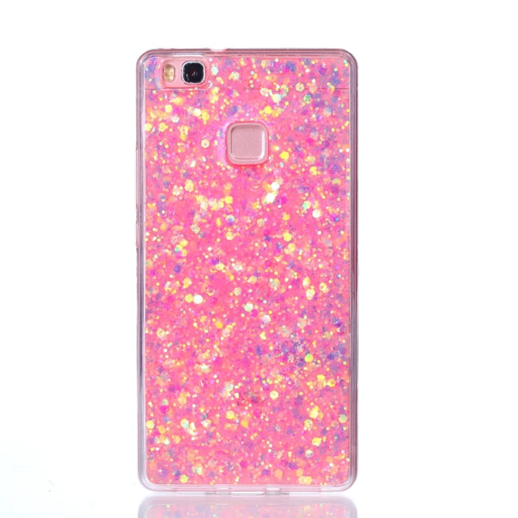 For Huawei P9 lite Glitter Powder Soft TPU Protective Case