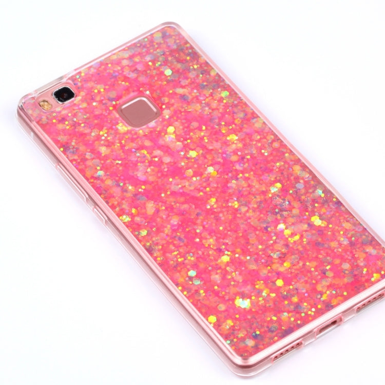 For Huawei P9 lite Glitter Powder Soft TPU Protective Case