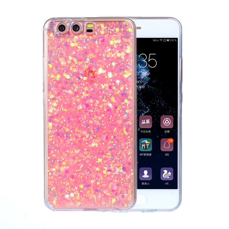 For Huawei P10 Glitter Powder Soft TPU Protective Case