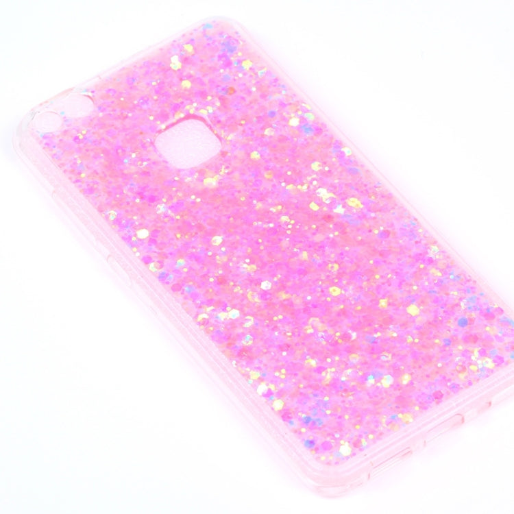 For Huawei P10 Lite Glitter Powder Soft TPU Protective Case