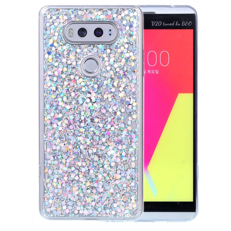 For LG V20 Glitter Powder Soft TPU Protective Case
