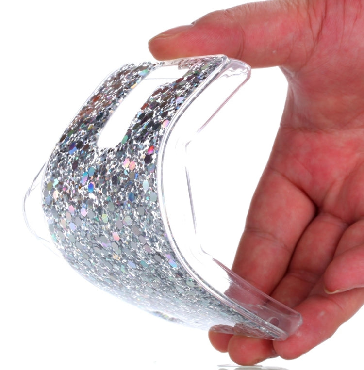 For LG K7 Glitter Powder Soft TPU Protective Case