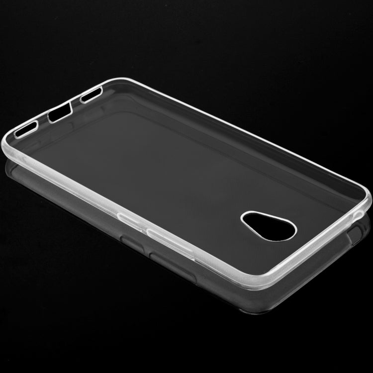 For Meizu Meilan 3 0.75mm Ultra-thin Transparent TPU Protective Case(Transparent)
