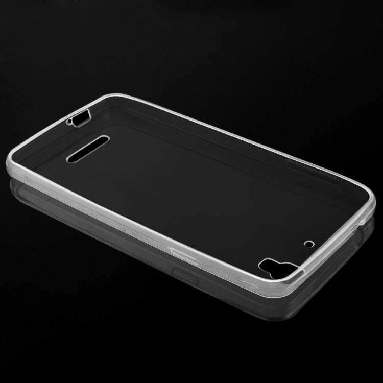 For Coolpad Dazen F2 / 8675 0.75mm Ultra-thin Transparent TPU Protective Case(Transparent)