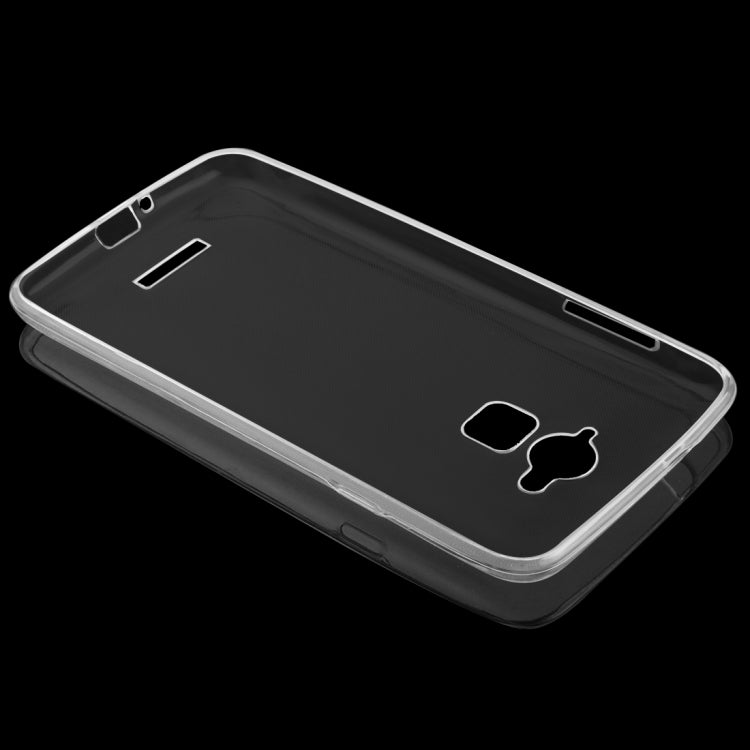 For Coolpad Dazen Note 3 0.75mm Ultra-thin Transparent TPU Protective Case(Transparent)