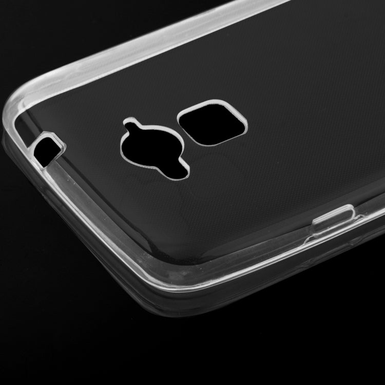 For Coolpad Dazen Note 3 0.75mm Ultra-thin Transparent TPU Protective Case(Transparent)