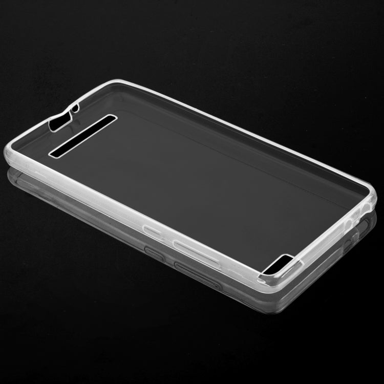 For Xiaomi Mi 4c / 4i 0.75mm Ultra-thin Transparent TPU Protective Case(Transparent)