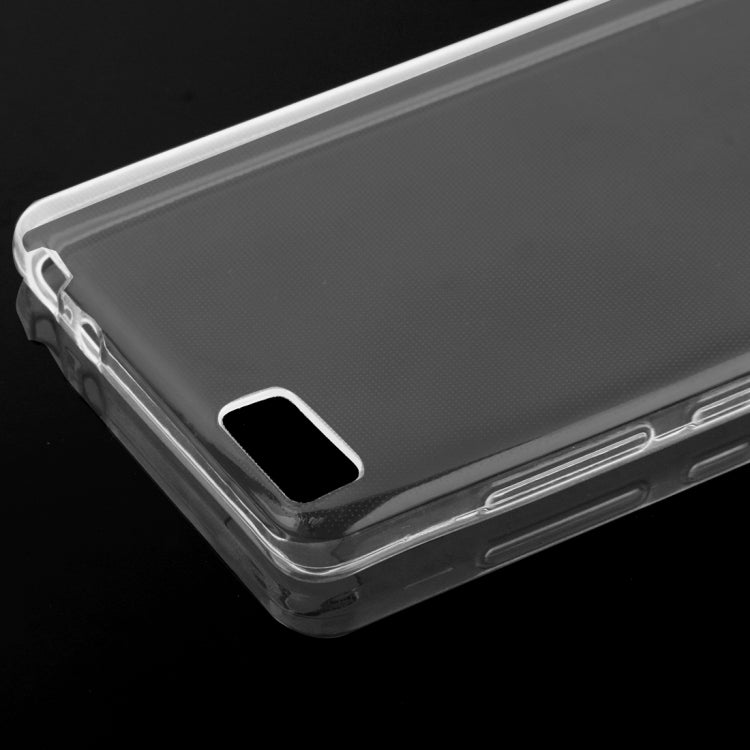 For Xiaomi Mi 4c / 4i 0.75mm Ultra-thin Transparent TPU Protective Case(Transparent)
