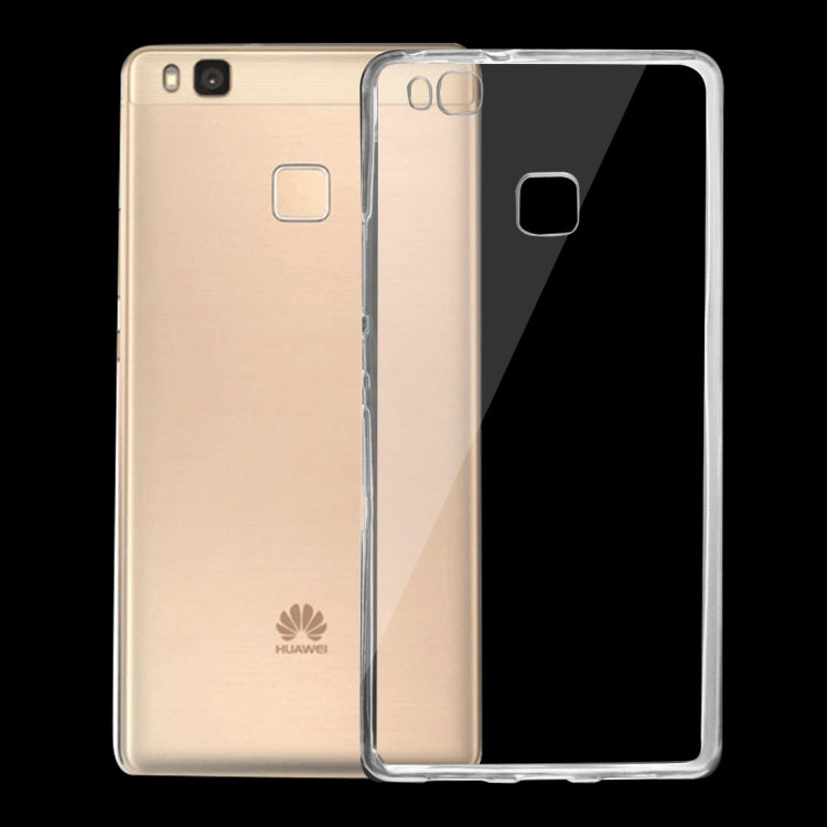 For Huawei P9 Lite 0.75mm Ultra-thin Transparent TPU Protective Case(Transparent)