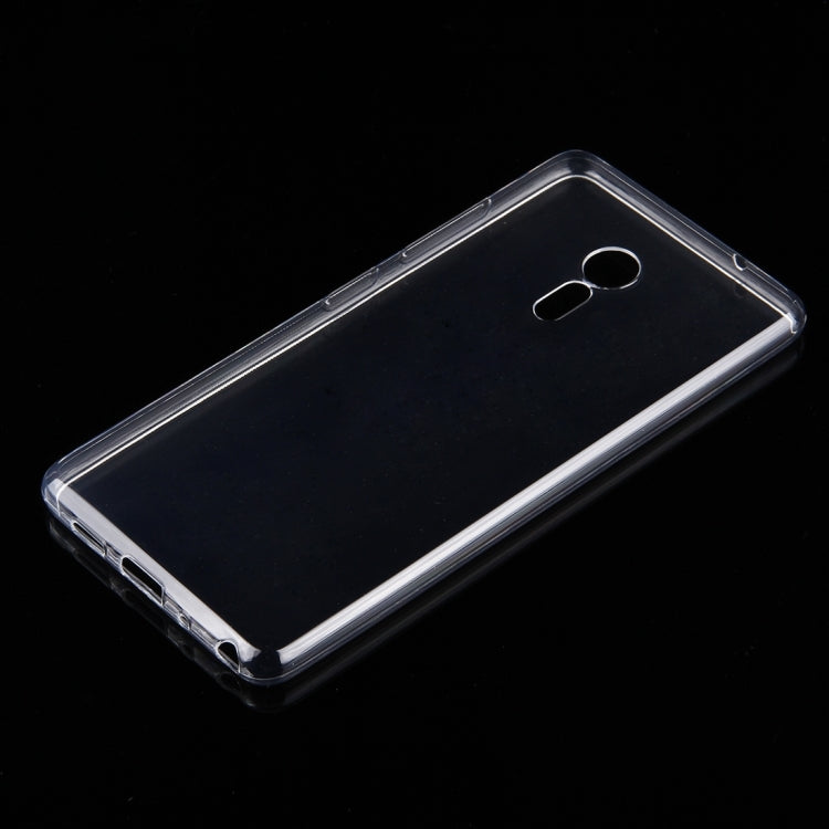 2 in 1 for Lenovo ZUK Z2 Pro (MPH0362) Transparent Soft TPU Protective Case + 0.26mm 9H Surface Hardness Explosion-proof Tempered Glass Screen Film