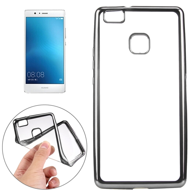 For Huawei P9 Lite Electroplating Soft TPU Protective Cover Case