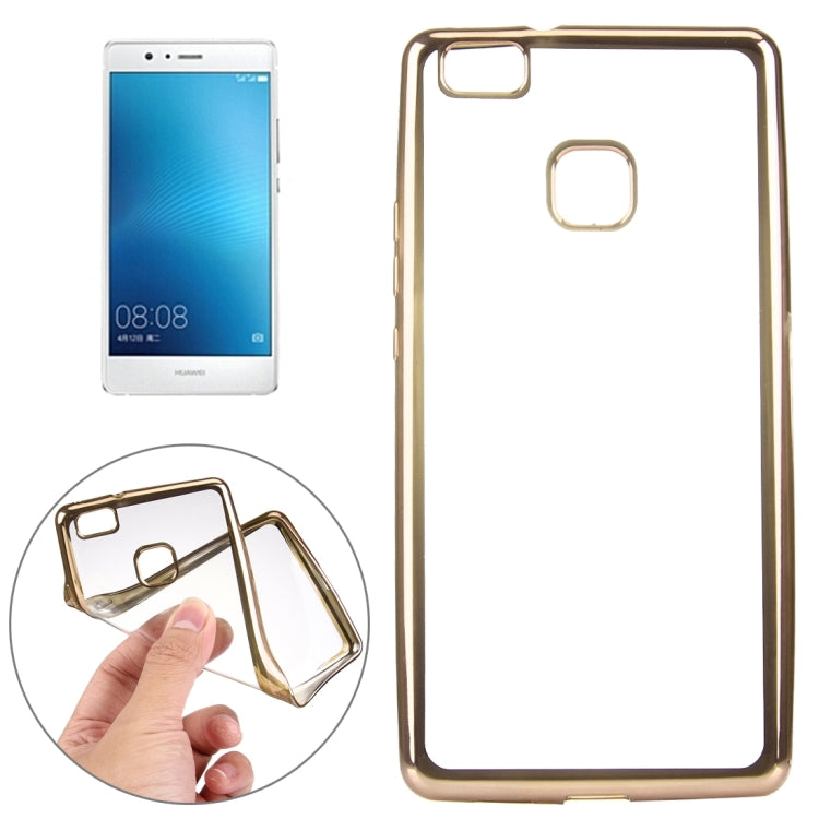 For Huawei P9 Lite Electroplating Soft TPU Protective Cover Case