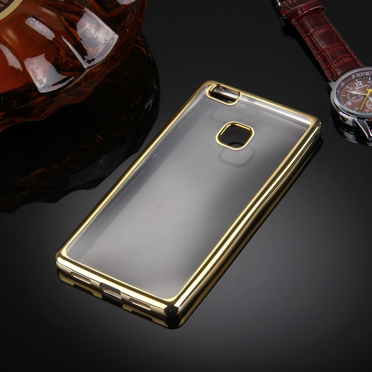 For Huawei P9 Lite Electroplating Soft TPU Protective Cover Case