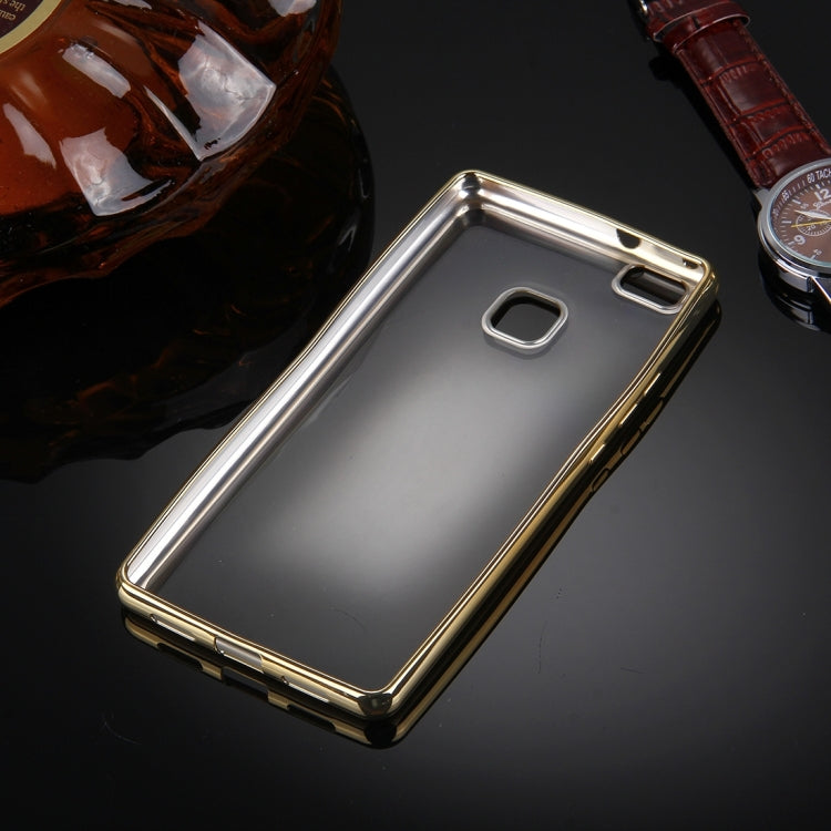For Huawei P9 Lite Electroplating Soft TPU Protective Cover Case