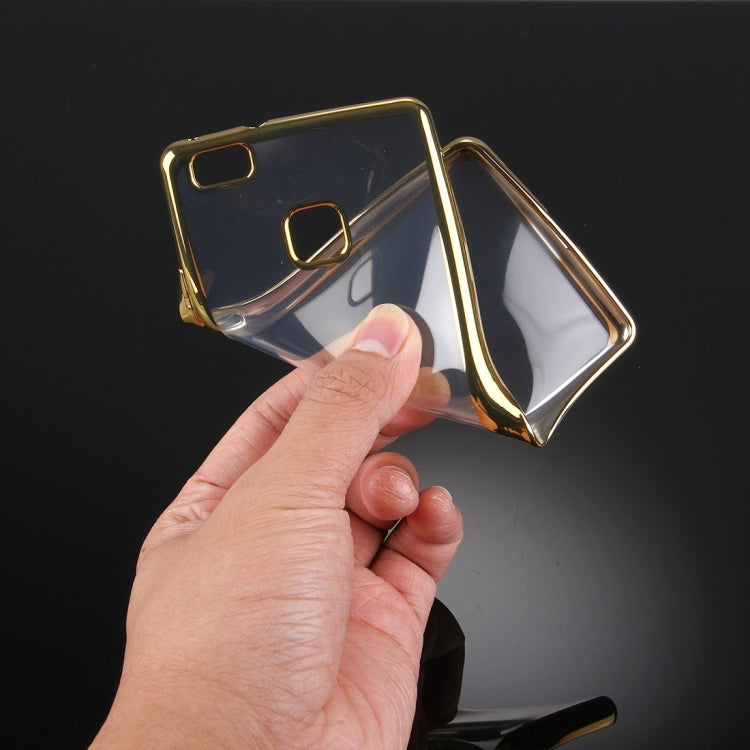 For Huawei P9 Lite Electroplating Soft TPU Protective Cover Case