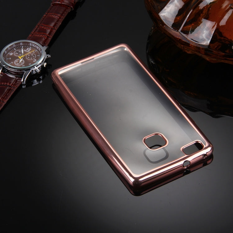 For Huawei P9 Lite Electroplating Soft TPU Protective Cover Case