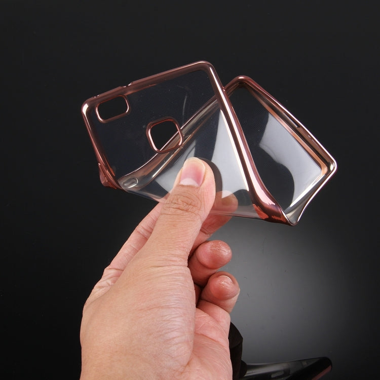 For Huawei P9 Lite Electroplating Soft TPU Protective Cover Case