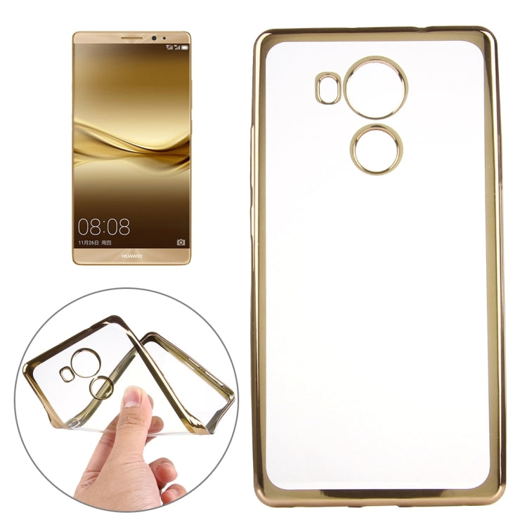 For Huawei Mate 8 Electroplating Soft TPU Protective Cover Case