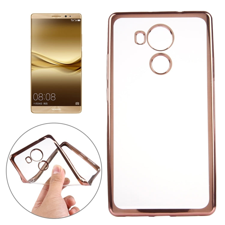 For Huawei Mate 8 Electroplating Soft TPU Protective Cover Case