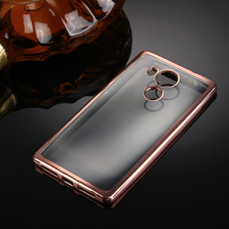 For Huawei Mate 8 Electroplating Soft TPU Protective Cover Case