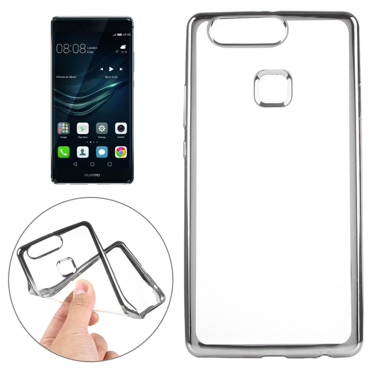 For Huawei P9 Plus Electroplating Soft TPU Protective Cover Case