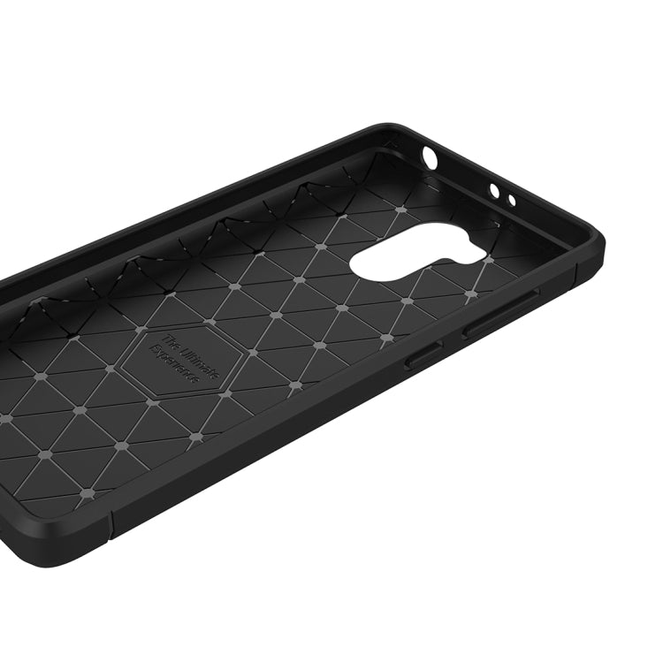 For Xiaomi Redmi 4 Prime / Pro Brushed Texture Carbon Fiber TPU Protective Case