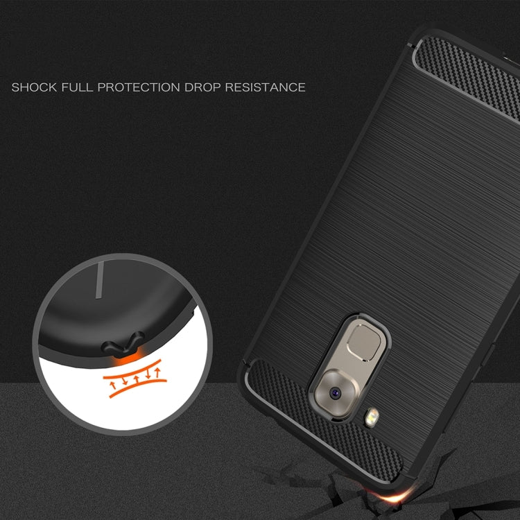 For Huawei Maimang 5 Brushed Texture Carbon Fiber TPU Protective Case