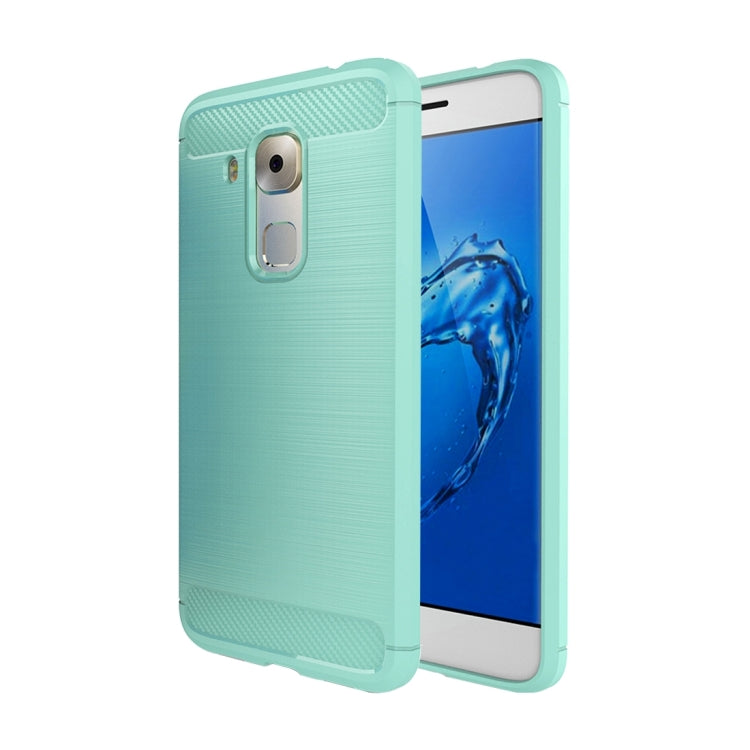 For Huawei Maimang 5 Brushed Texture Carbon Fiber TPU Protective Case