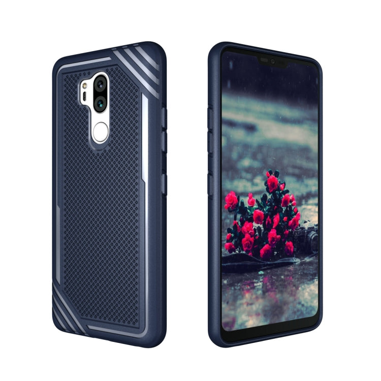 Lattice Texture TPU Shockproof Case for LG G7 ThinQ