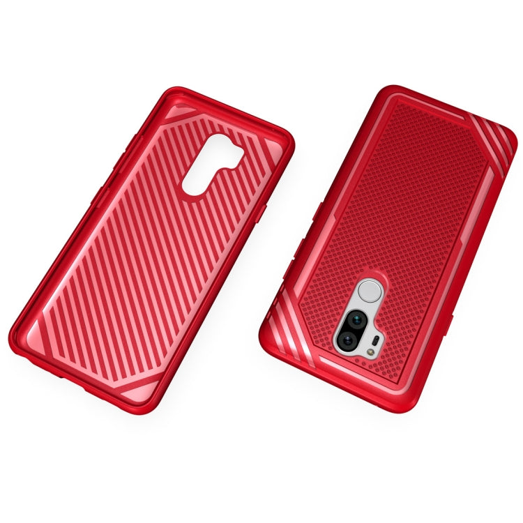 Lattice Texture TPU Shockproof Case for LG G7 ThinQ