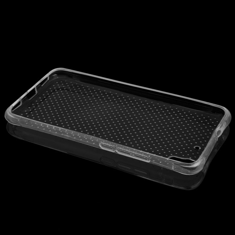 For Huawei Honor 4A / SCL-AL00 Shock-resistant Cushion TPU Protective Case(Transparent)