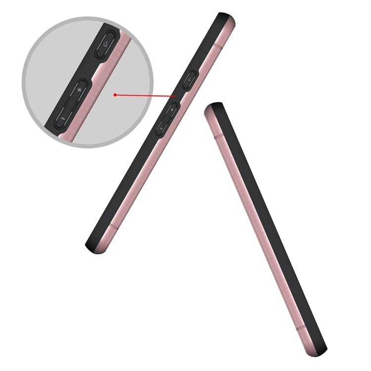 For Google Pixel 2 XL Brushed Texture Separable PC + TPU Protective Combination Back Case with Holder & Card Slot