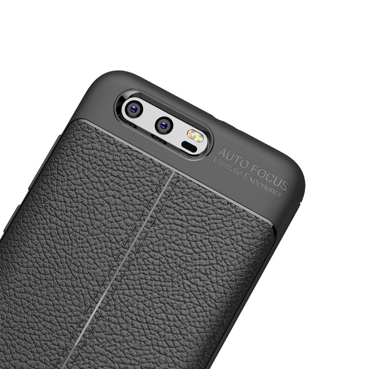 For Huawei Honor 9 Litchi Texture TPU Protective Case