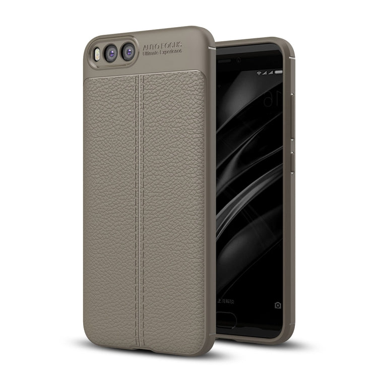 For Xiaomi Mi 6 Litchi Texture TPU Protective Case