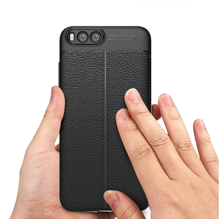 For Xiaomi Mi 6 Litchi Texture TPU Protective Case