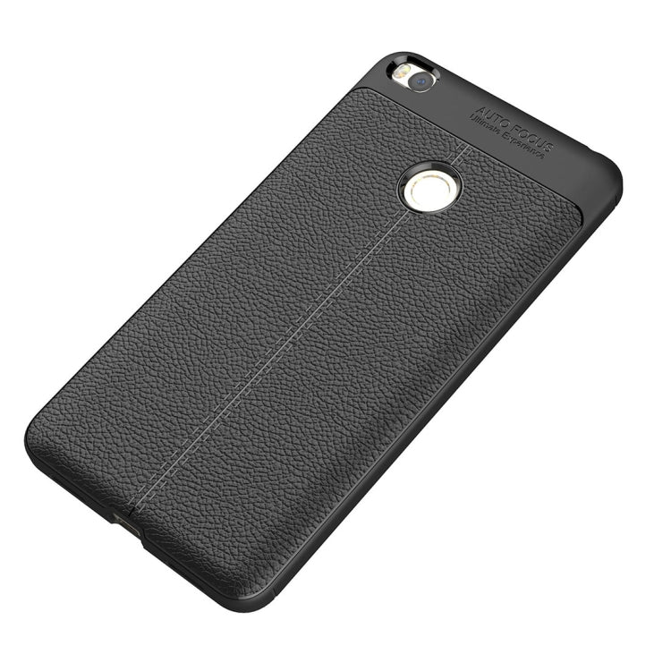 For Xiaomi Max 2 Litchi Texture TPU Protective Case
