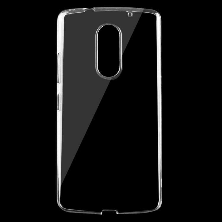 For Lenovo Lemon X3 C50 0.75mm Ultra-thin Transparent TPU Protective Case + Tempered Glass Film Screen Protector