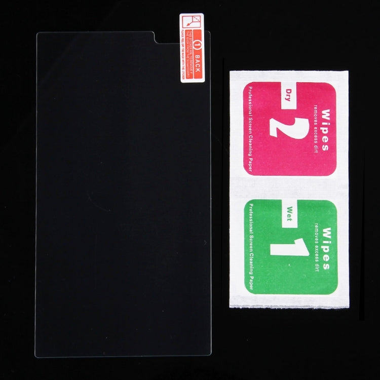 For Lenovo Lemon X3 C50 0.75mm Ultra-thin Transparent TPU Protective Case + Tempered Glass Film Screen Protector