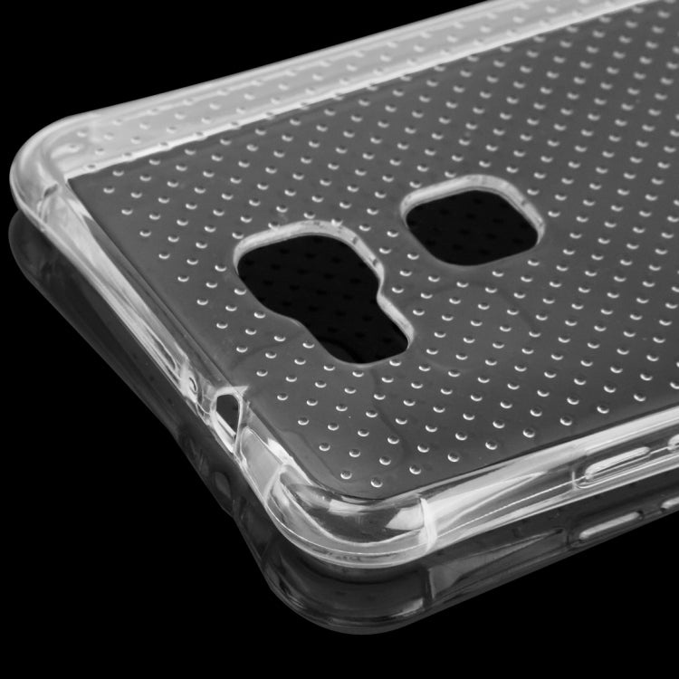For Huawei Mate 7 Shock-resistant Cushion TPU Protective Case(Transparent)