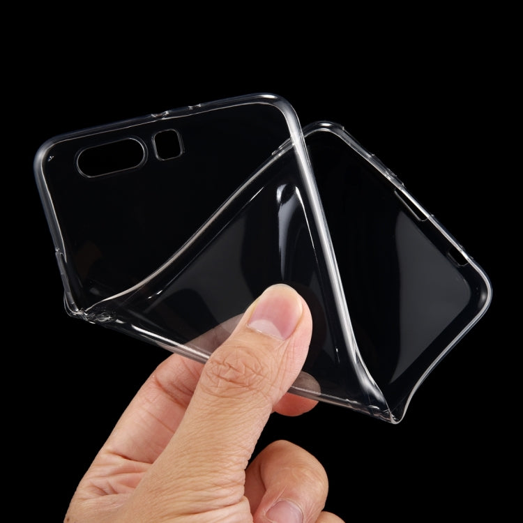 For Huawei P10 Plus 0.75mm Ultra-thin Transparent TPU Protective Case(Transparent)
